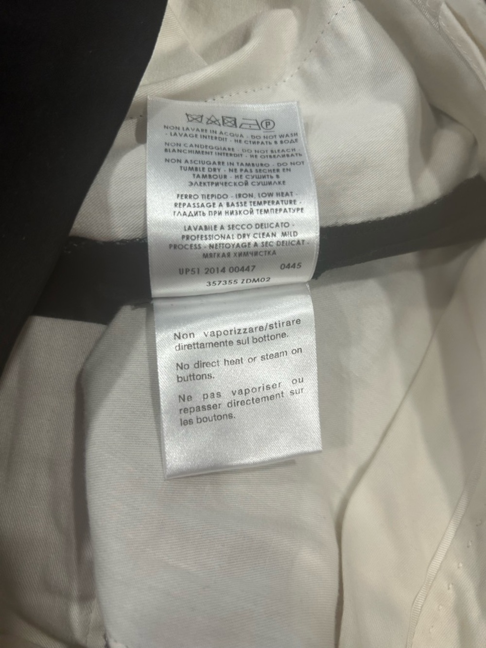 Gucci Black Wool Silk Trouser Pants Flare Italy women’s size IT 40 US 8 Tailored - Picture 15 of 16
